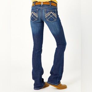 Ariat real low rise bootcut jeans